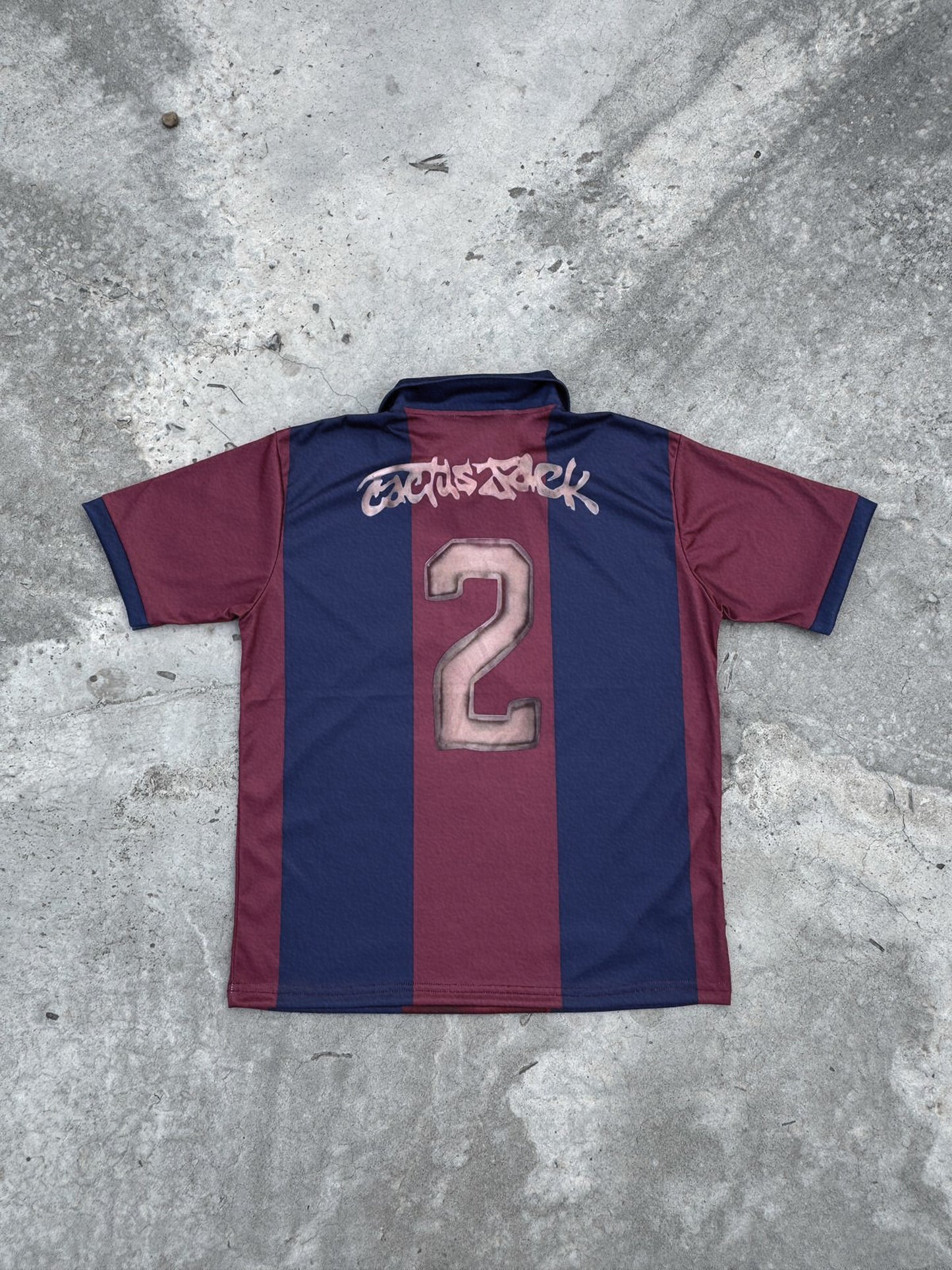 CJ x Nike x FC Barcelona Retro 2000/01 Skeleton Home Jersey