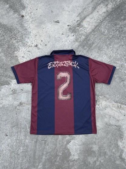 CJ x Nike x FC Barcelona Retro 2000/01 Skeleton Home Jersey